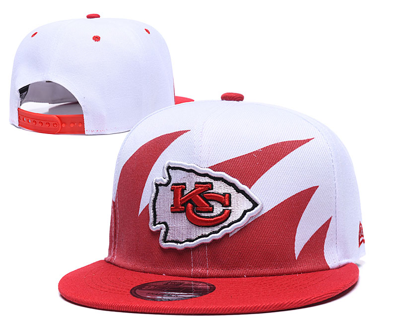 2020 NFL Kansas City Chiefs #5 hat->->Sports Caps